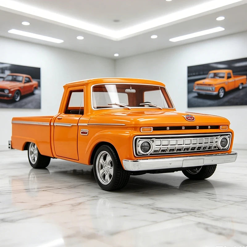 1 36 Scale Ford F100 1965 Pickup Diecast Model Truck