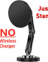 Magnetic Car Wireless Charger Stand Magnet Car Mount Fast Charging Station Phone Holder Bracket For iPhone 15 14 13 12 Pro Max