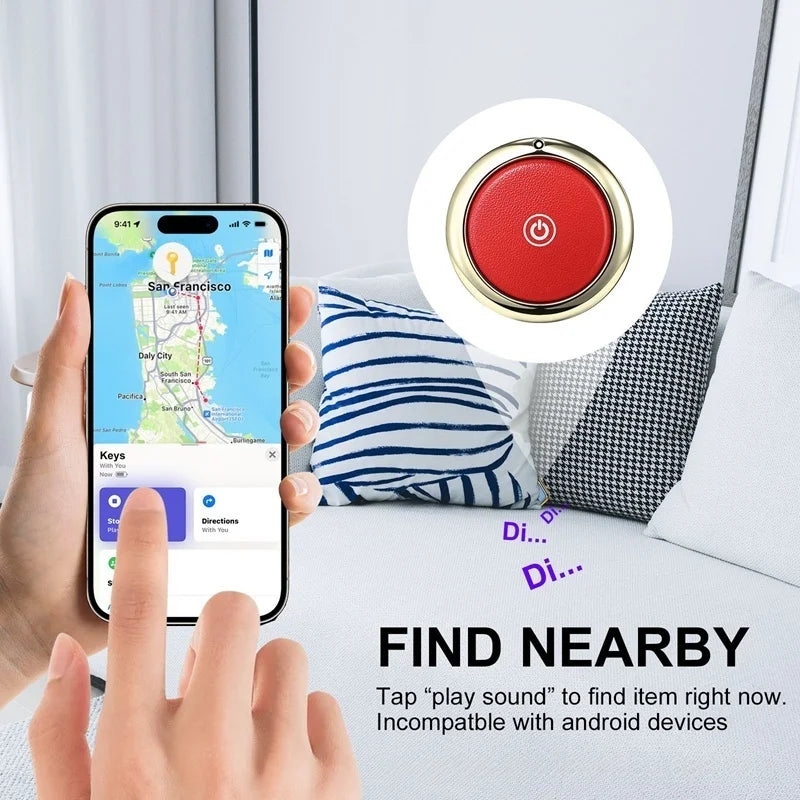 Mini Global Position Systm Tracker Work With Apple Find My APP Long Lasting Battery Global Positioning Portable Anti-Lost Tag For Pets Items New