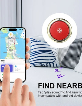 Mini Global Position Systm Tracker Work With Apple Find My APP Long Lasting Battery Global Positioning Portable Anti-Lost Tag For Pets Items New