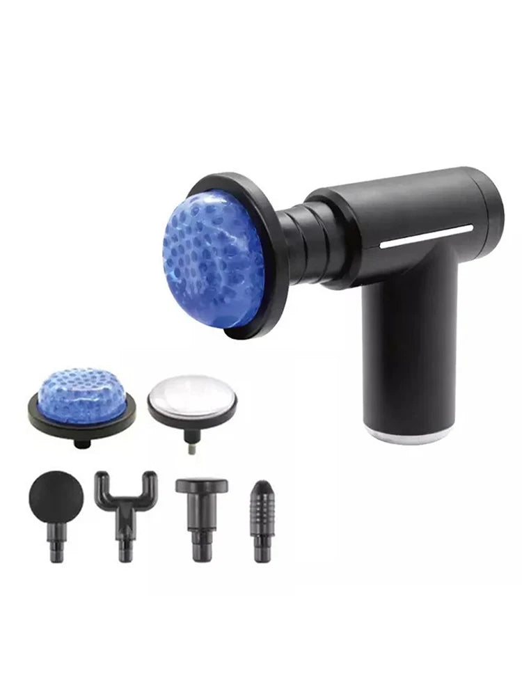 Professional Level Muscle Massage  Relaxation Intelligent Exercise Fitness Massager Cold And Hot Compress Fascia  6 Heads