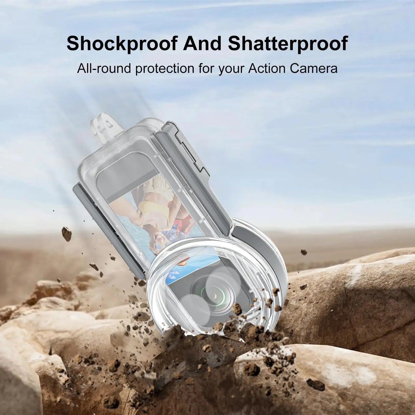 50 Metre Waterproof Diving Housing for Insta360 X5 Camera