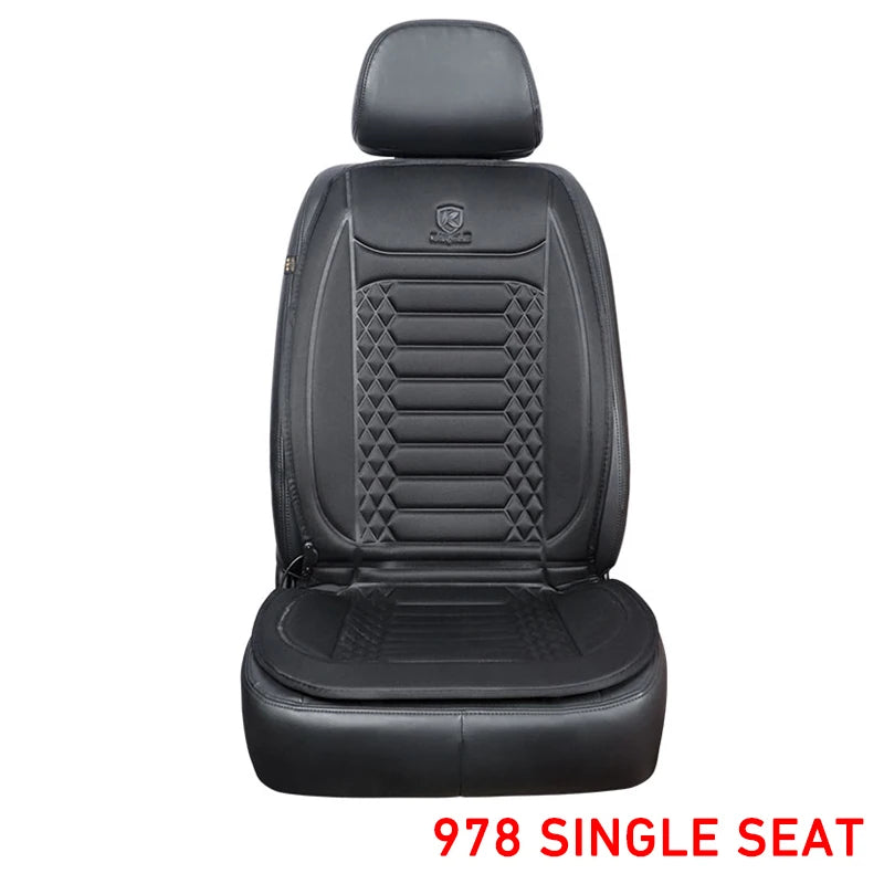 12V Universal Heated Car Seat Cover Fast Heating Electric Seat Cushion