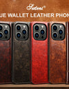 Flip Leather Wallet Phone Case for iPhone 16 15 Pro Max 16E 14 Plus with Magnetic Card Slot Holder Cover