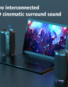 Portable Bluetooth Speaker 20W IPX7 Waterproof Powerful Sound Box Bass Boost Dual Pairing TF, TWS, USB