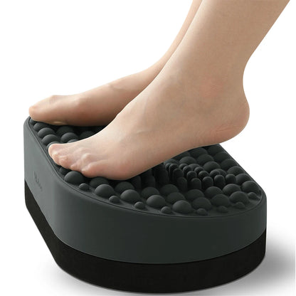 Foot Rest for Under Desk At Work, Home Office Foot Stool, Ottoman Foot Massager Plantar Fasciitis Relief,Soft Silicone Footrests