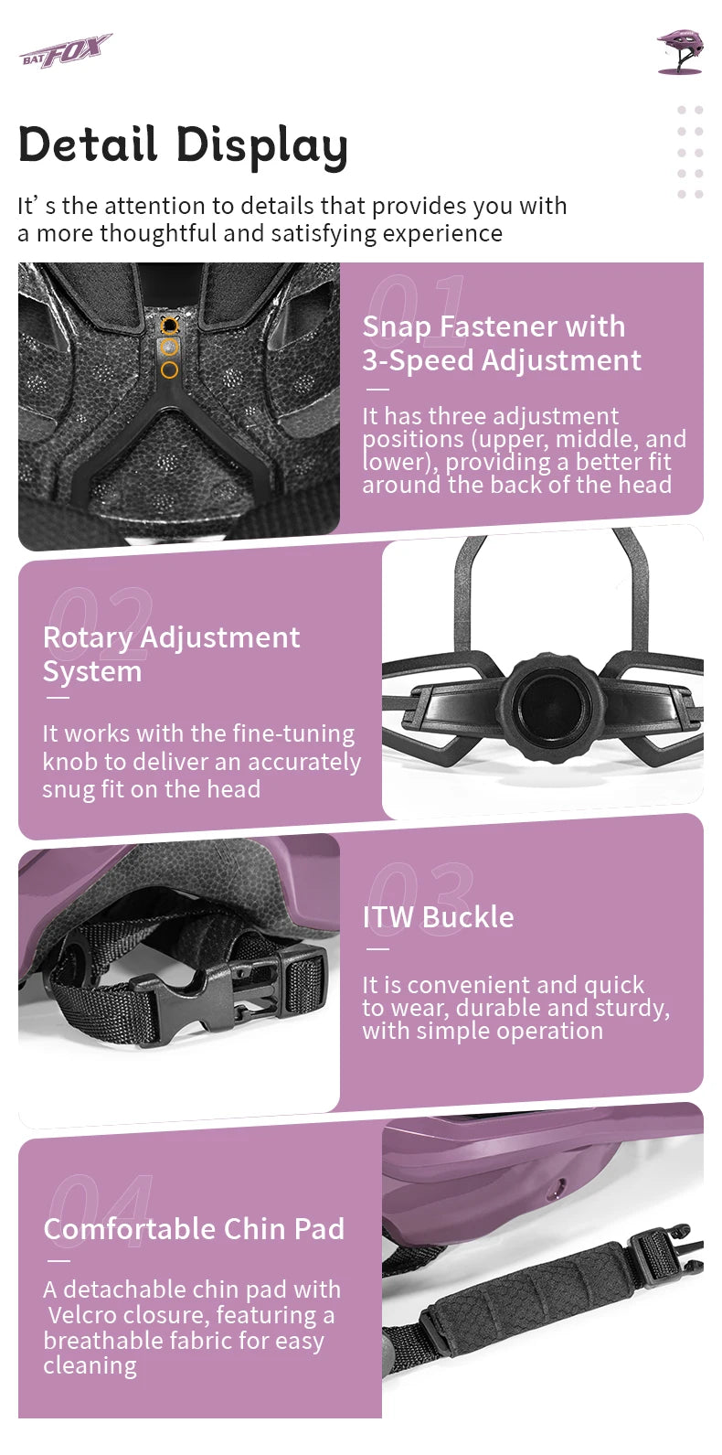 Cycling Helmet With Magnetic Lens And Removable Lining