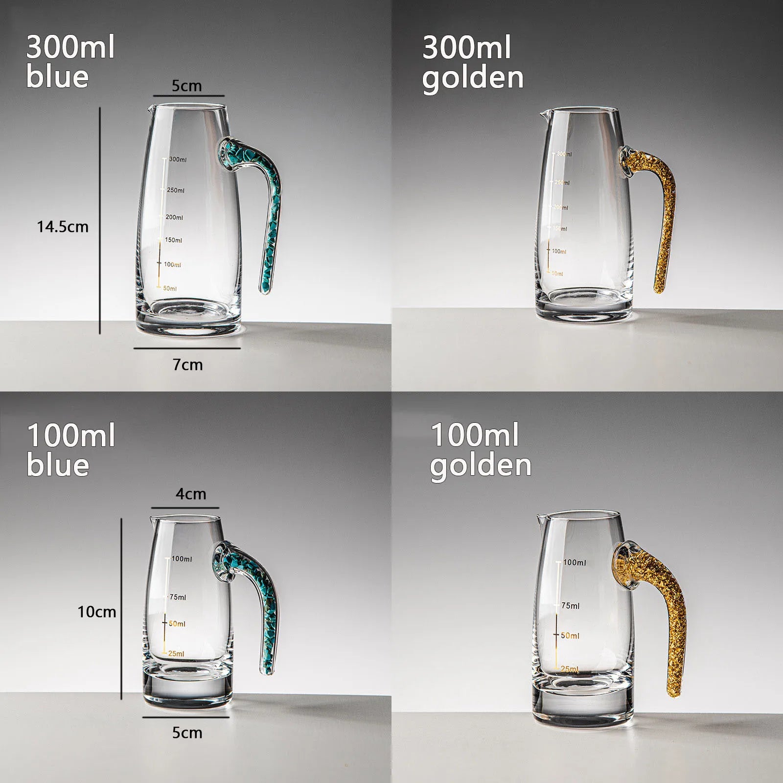 4/6pcs Diamond Crystal Liquor Glasses Set Vodka Shot Glass Wine Glasses Whiskey Glass Spirits Sake Soju Brandy Tea Cup 15ml