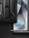 for Samsung Galaxy S24 S23 Ultra Case with Camera Cover Screen Protector Silky Touch Military Drop Protection Phone Case