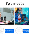 USB Condenser Recording Microphone BY-CM5 Tabletop Real-Time Studio Video Mic for PC iPhone Youtube Livestream Game Podcast