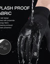 Cycling Gloves Black Women Autumn Winter Warm Touchscreen Nonslip Gloves Motorcycle Gloves Men Outdoor Sports Running