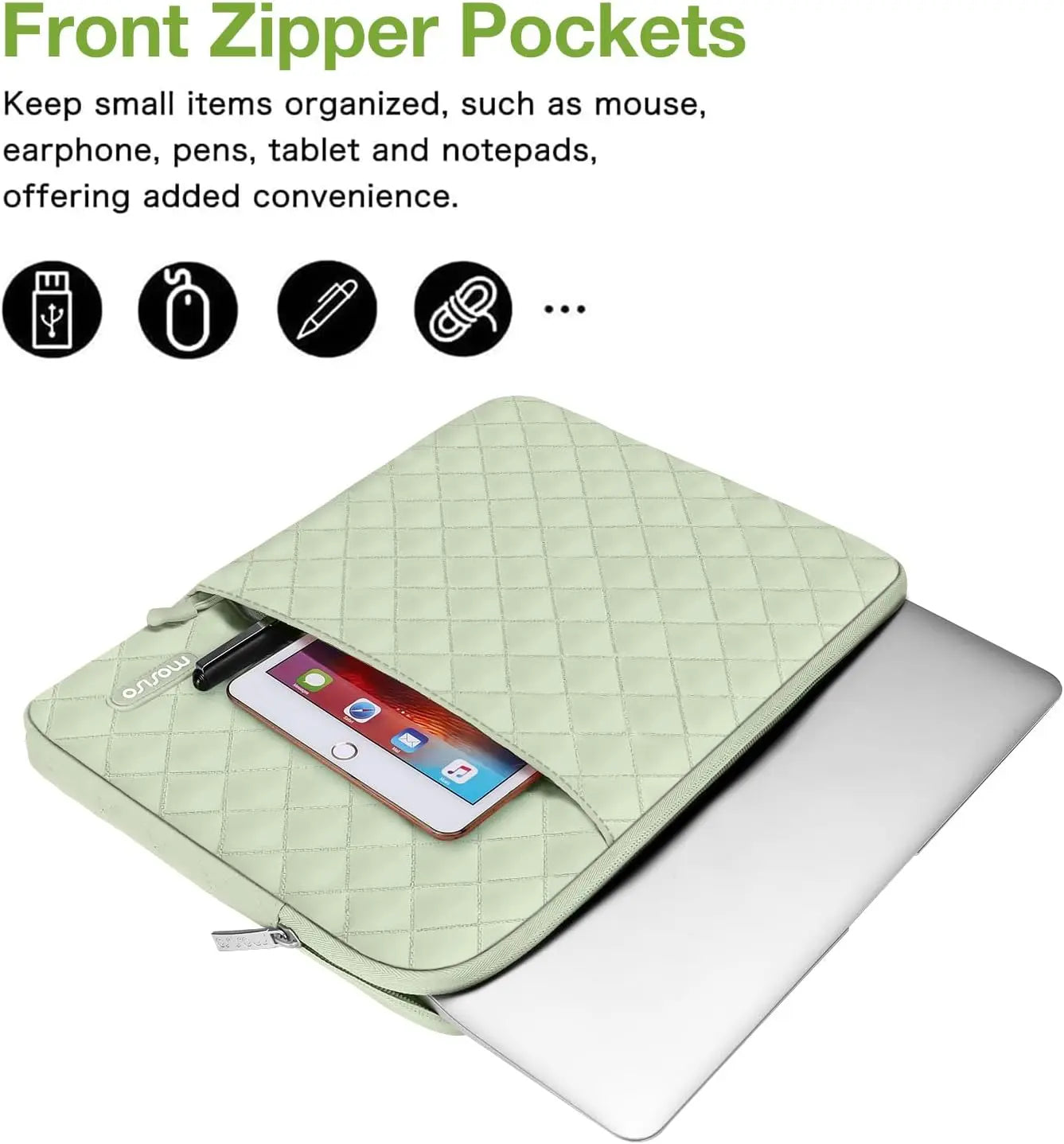 Laptop Sleeve for Macbook Air Pro M4 M3 M2 M1 9 10 11 12.9 13 14 15 16 Inch Lenovo Dell Notebook Case Cover Ipad Tablet Sleeve