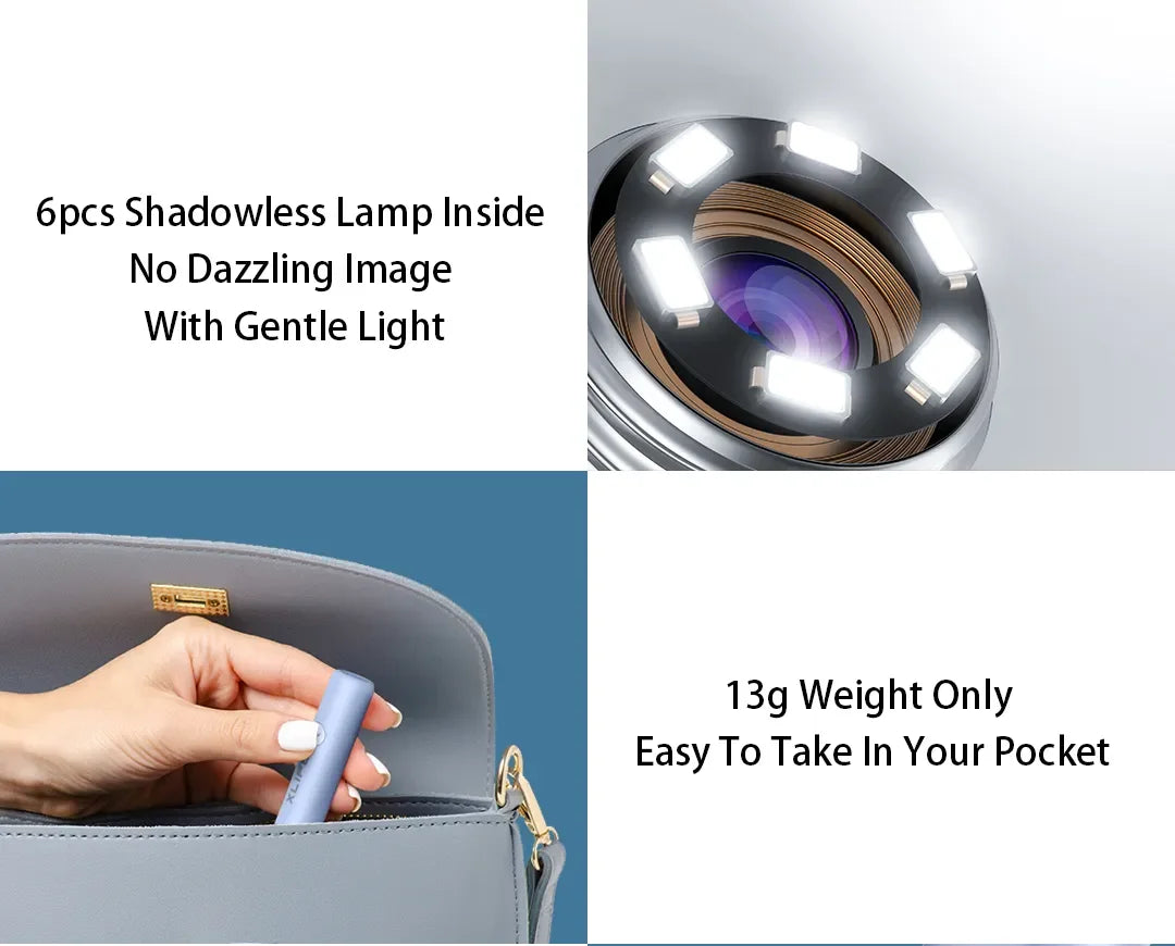 Xlife X3 Visual Earwax Remover With Camera,Smart Ear Cleaner 3.0 Mega Pixels Endoscope Otoscope For Earpick Health Care
