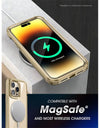 For iPhone 14 Pro Case 6.1" (2022 Release) UB Edge Mag Slim Frame Clear Protective Case with Built-in Screen Protector