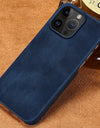 Retro Cowhide Phone Case for iPhone 16 15 14 Pro Max 16Pro 14Pro 15Pro Luxury Crazy Horse Genuine PULL-UP Leather Back Cover