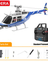 RC ERA C138 BELL 206 Jet Ranger 6-axis Gyro Stabilized Altitude Hold 4ch RC Helicopter Aircraft Hobby for Adults -RTF