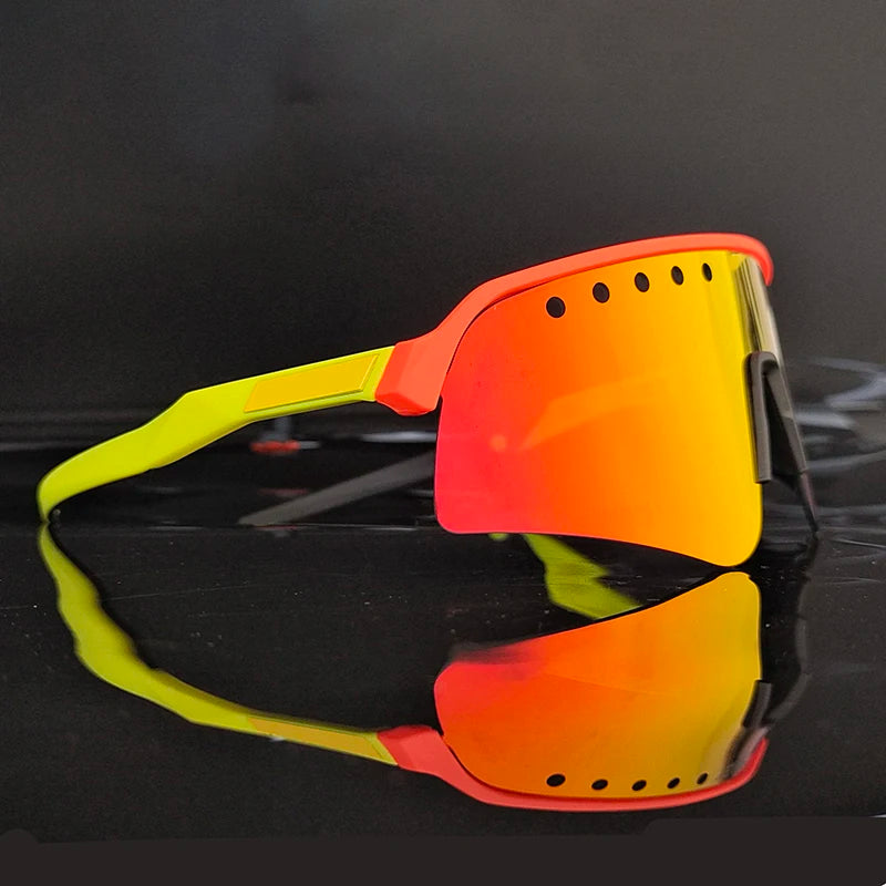 Photochromic Cycling Sunglasses UV400 Sports Bike Eyewear