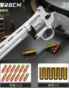 ZP5 357 Revolver Launcher Pistol EVA Soft Dart Bullet Toy Gun Airsoft CS Outdoor Shooting Game Weapon