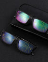 Bifocals Reading Glasses Anti Blue Light Presbyopia Eyeglasses Near Far Sight Spectacles Hyperopia Diopter +1.0-4.0