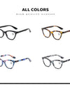 Retro Women Reading Glasses Cat Eyes Anti Blue Light Reading Eyeglasses Fashion Presbyopia Hyperopia Eyewear +1.0 +2.0 +3.0