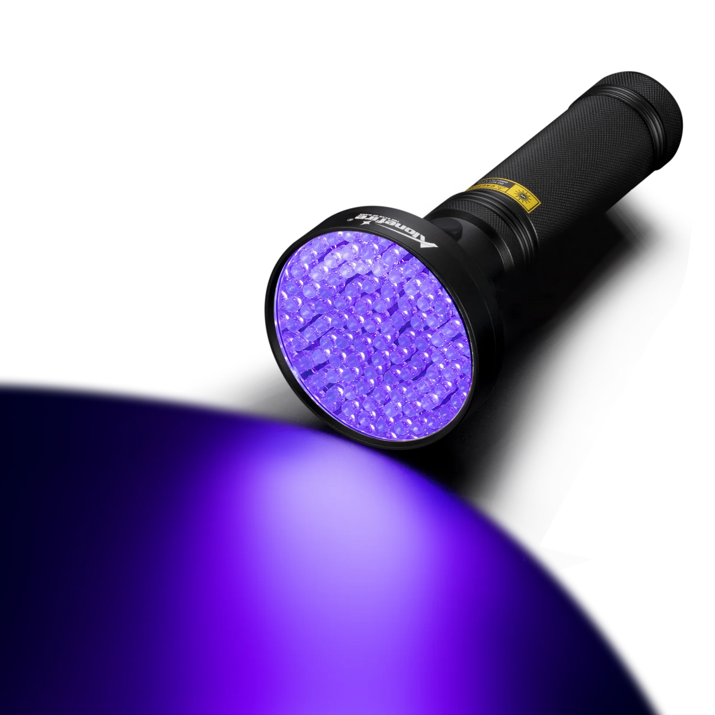 100 LED 395nm UV Blacklight Flashlight For Detection