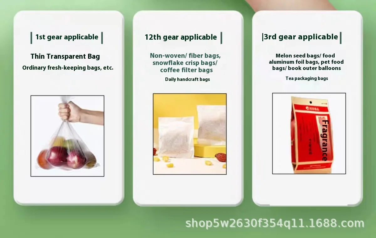 Mini Rechargeable Heat Bag Sealer – Portable Handheld Plastic Bag Sealing Machine for Food Storage & Packaging