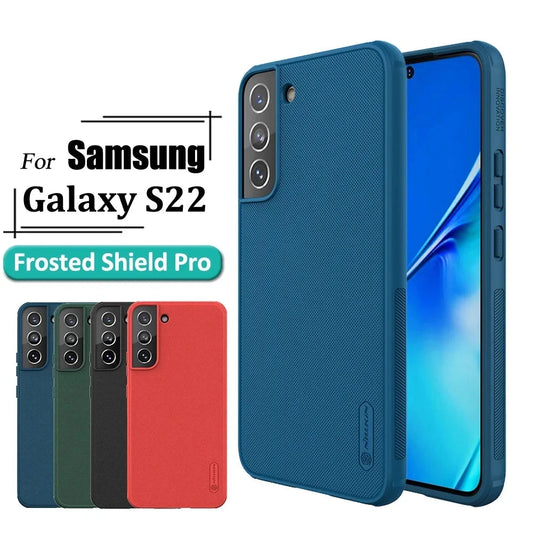 Super Frosted Shield Pro Case For Samsung Galaxy S22 Plus S22 Ultra Phone Anti-Fingerprint Shockproof Cover