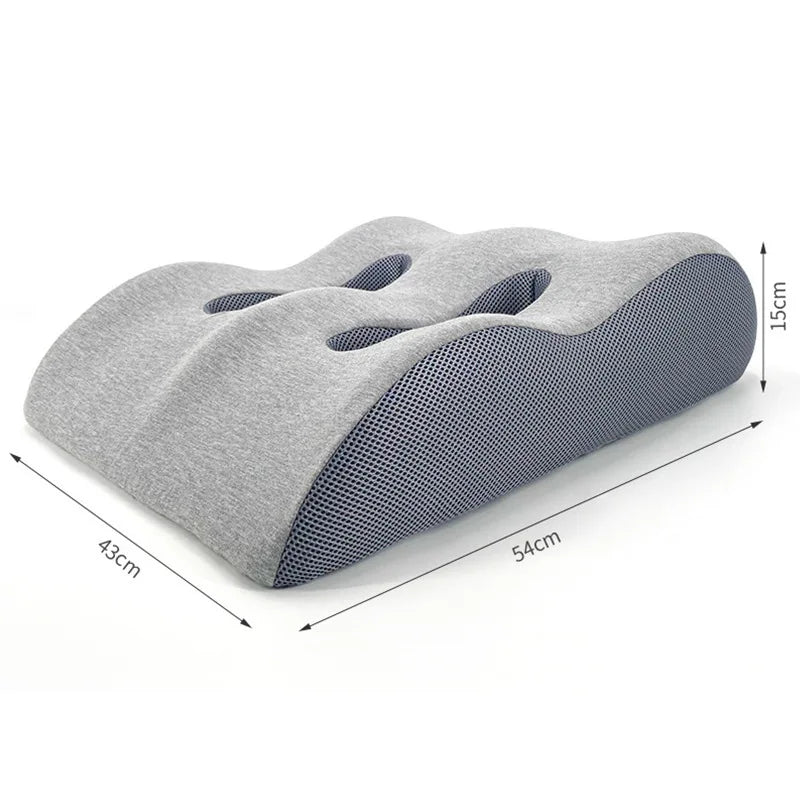 Memory Foam Leg Foot Raiser Pillow Support Cushion Massage Support Body Pillow For Pregnant Ergonomic Leg Elevation Pillow