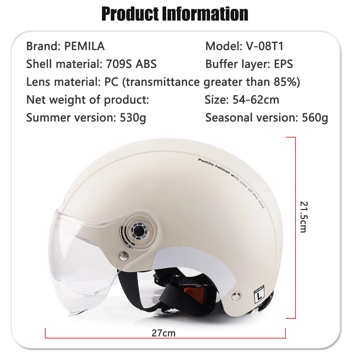 Adult Cycling Helmet With Goggles Ear Protection And Removable Lining