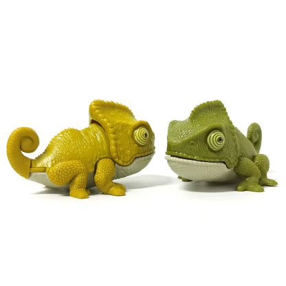 Bite Hand Finger Animal Dinosaur Tricky Model Chameleon Hippo Elephant Interactive Creative Joints Fidget Toy Dino Birthday Gift