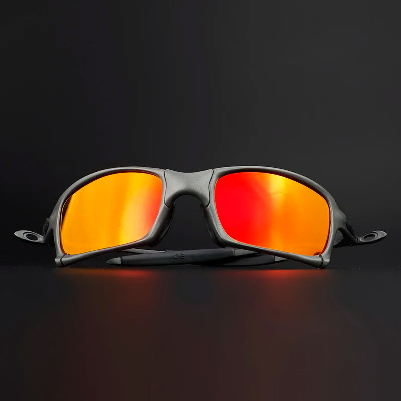 Polarized Metal Cycling Sunglasses UV400 Sports Eyewear