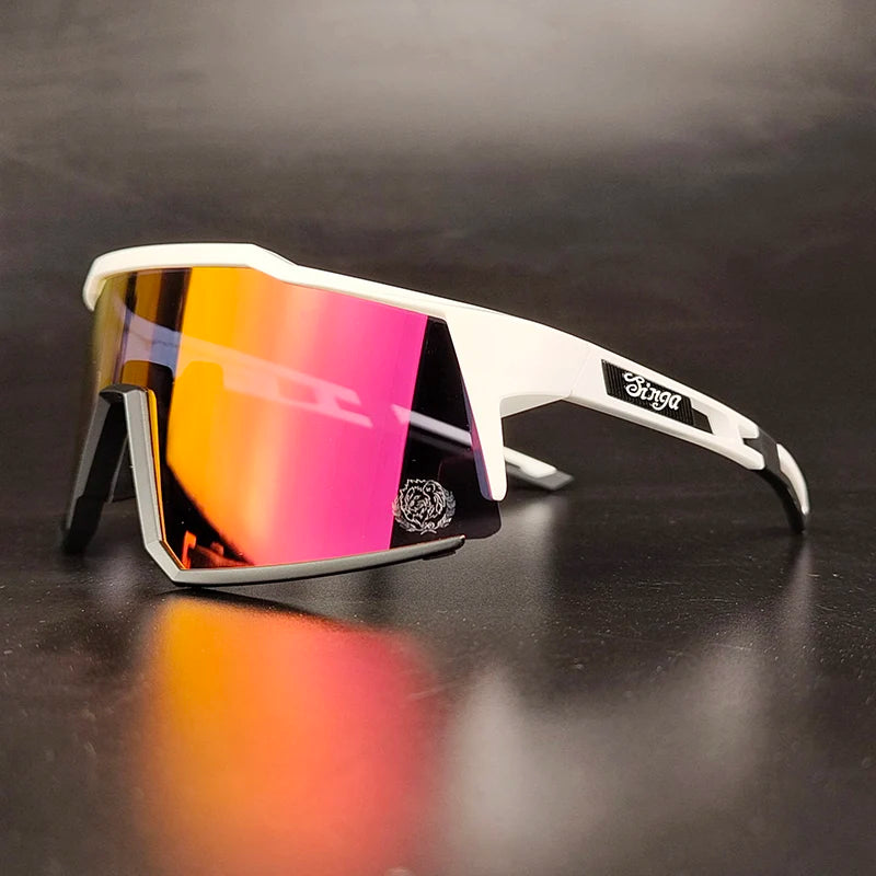 Photochromic Cycling Sunglasses UV400 Sports Bike Eyewear