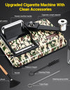 Cigarette Rolling Machine Manual Cigarettes Tobacco Injecter 8mm Diameter Tube Making 80-100mm Lengths of Cigarrettes