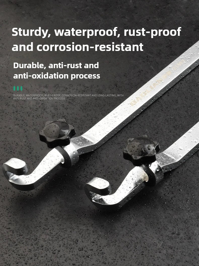 Wrench Extender 40/50cm Long Open End Wrench Bar Ratchet Extension Tool Labor-Saving Torque Amplifier For Hard To Reach