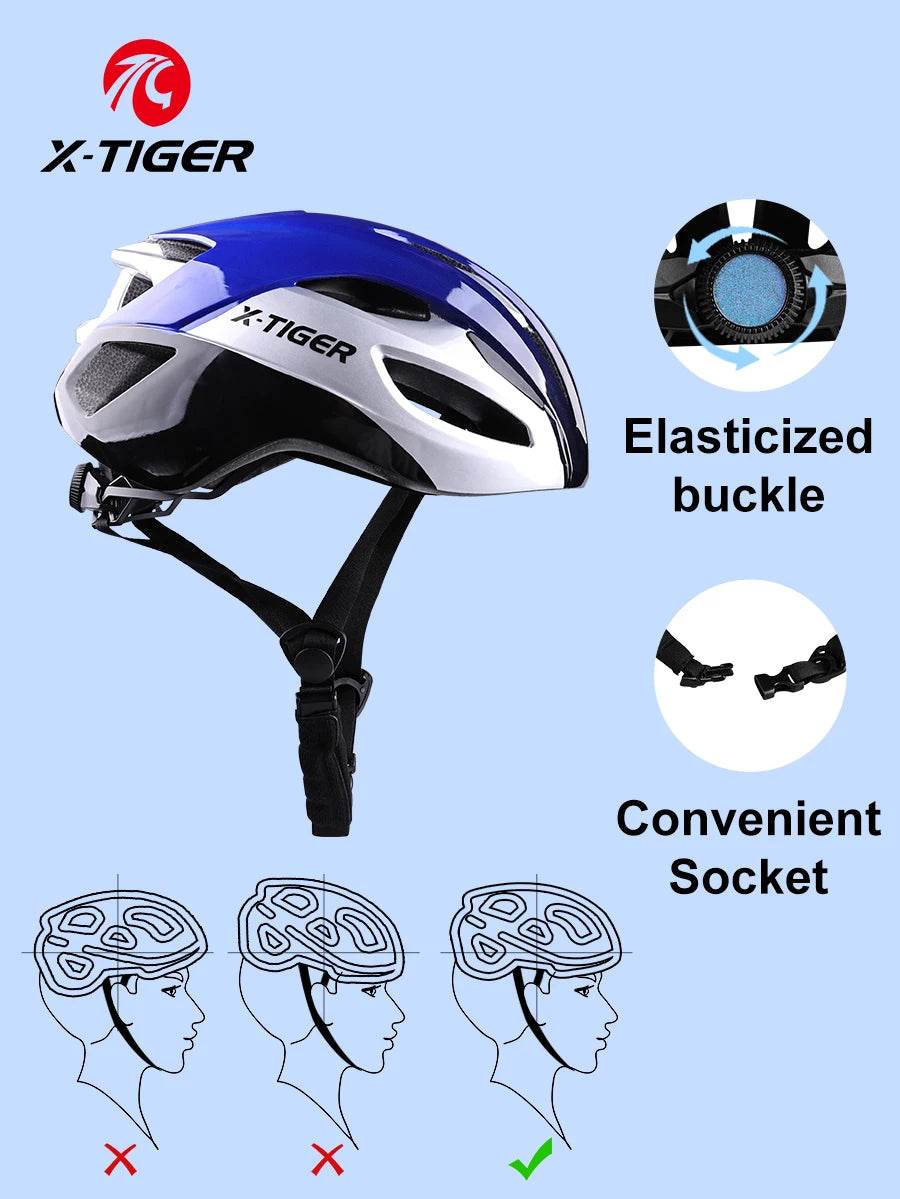 Lightweight One Piece Cycling Helmet For MTB And Road Riding