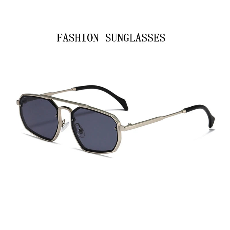 Vintage Steampunk Sunglasses For Men Fashion Trendy Retro Punk Sun Glasses