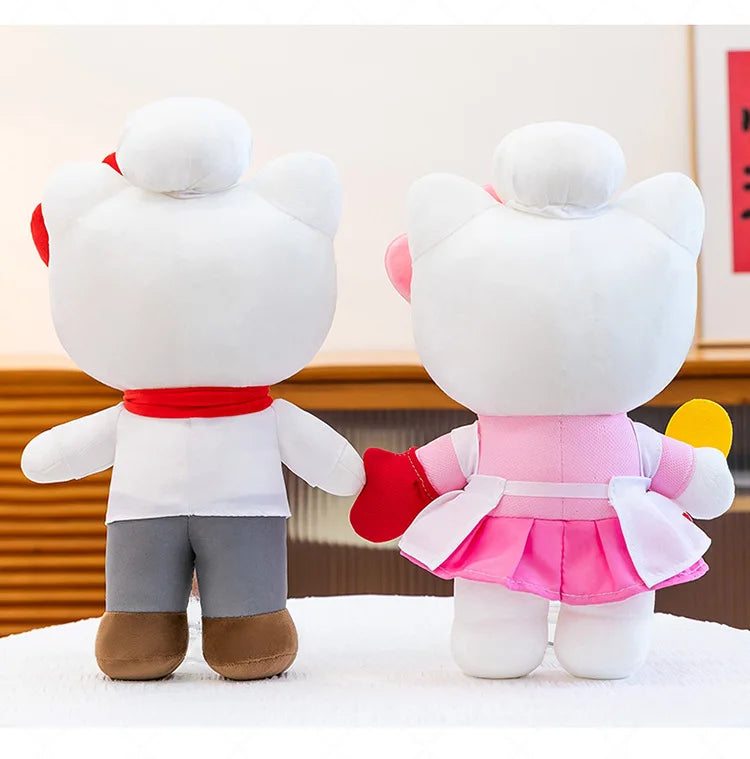 Cute Cat Character Plush Stuffed Doll Pillow Toy