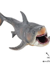 1pc Large Mosasaurus Megalodon Shark Dinosaur Figures Realistic Model Marine Animal Life Toy for Collection Party Favor Kid Gift