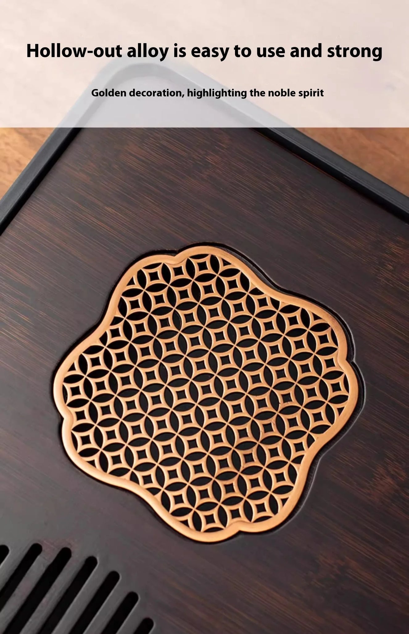 Tea Tray Tea Set Tea Tray Tea Sea Dry Brewing Platform Tray Bamboo Tray Tea Ceremony  Small Water Storage Tea Platform