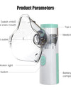 Mini Handheld Inhaler Nebulizers Child Adult Healthcare Mesh Asthma Nebulizer Medical Portable Rechargeable Silent Nebulizer