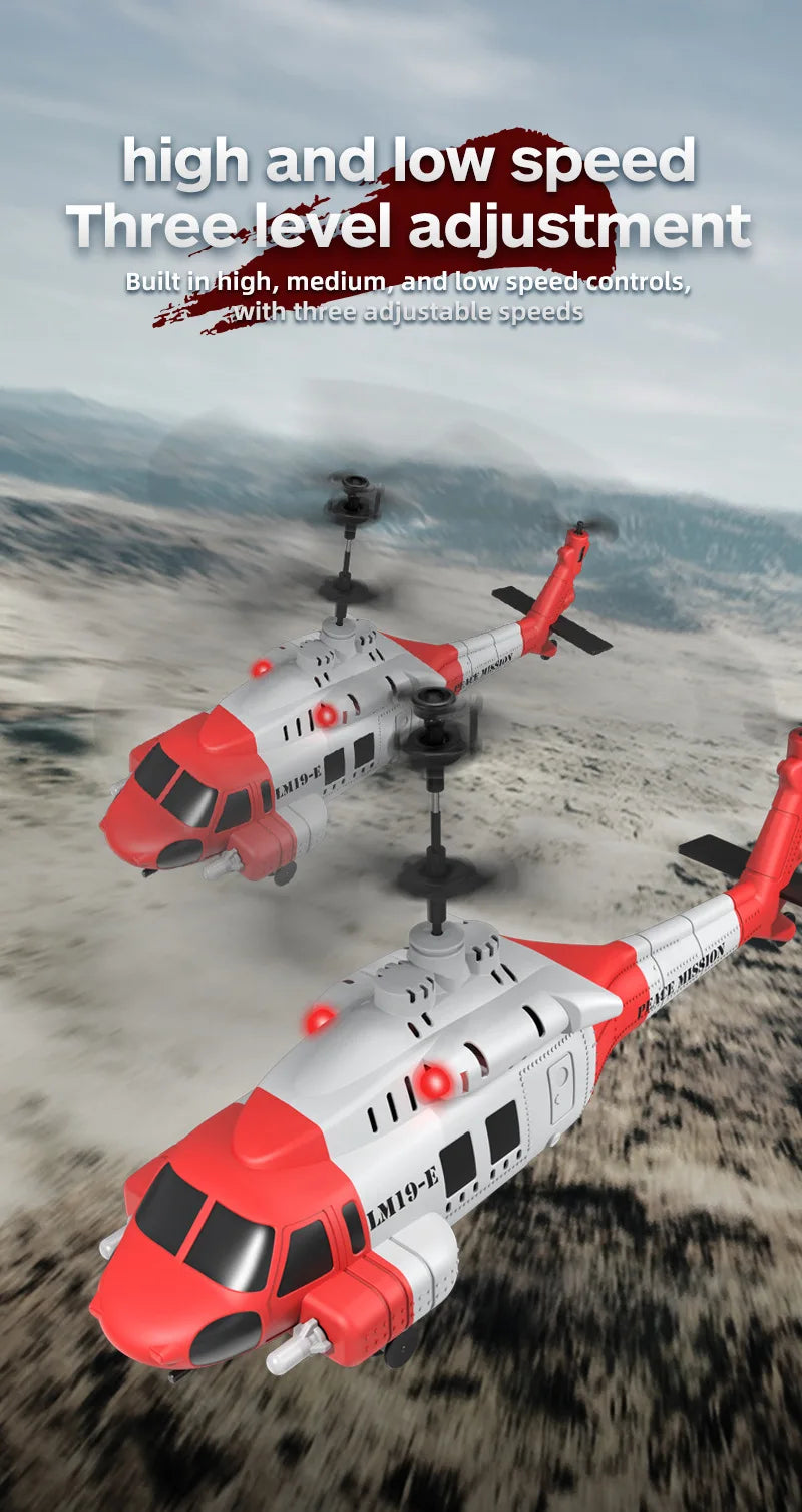 Remote Control Black Hawk Helicopter With Altitude Hold And Shooting Function