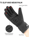 Autumn Winter Outdoor Cycling Durable Velvet Cold Resistant Warm Gloves Touchscreen Waterproof Windproof Anti-slip Gloves