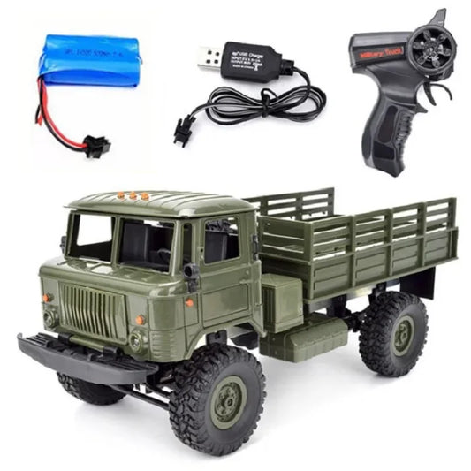 1 to 16 Scale 4WD Remote Control Military Off Road Truck