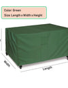 420D HEAVY DUTY Outdoor Garden Furniture Cover for Sofa Table Chair Patio Waterproof Wind-Proof Anti-UV Against Rain Snow
