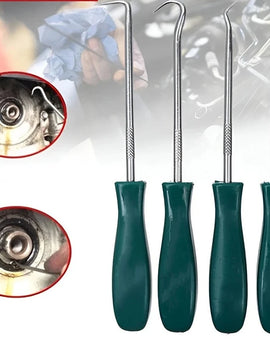 4Pcs/set Car Auto Vehicle Oil Seal Screwdrivers Set Car O-Ring Seal Gasket Puller Remover Pick Hooks Tools Car Remover Tools Kit