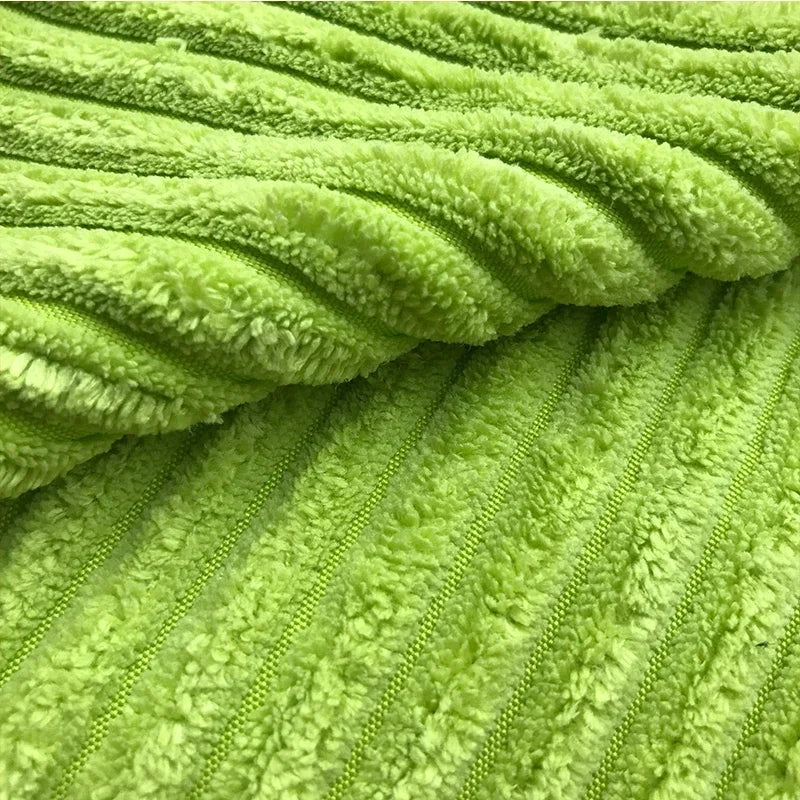 1M/2M/3M/5M Thick Striped Corduroy Fabric Polyester and Nylon Warm Coat Clothing Handmade Sewing Sofa Pillow DIY