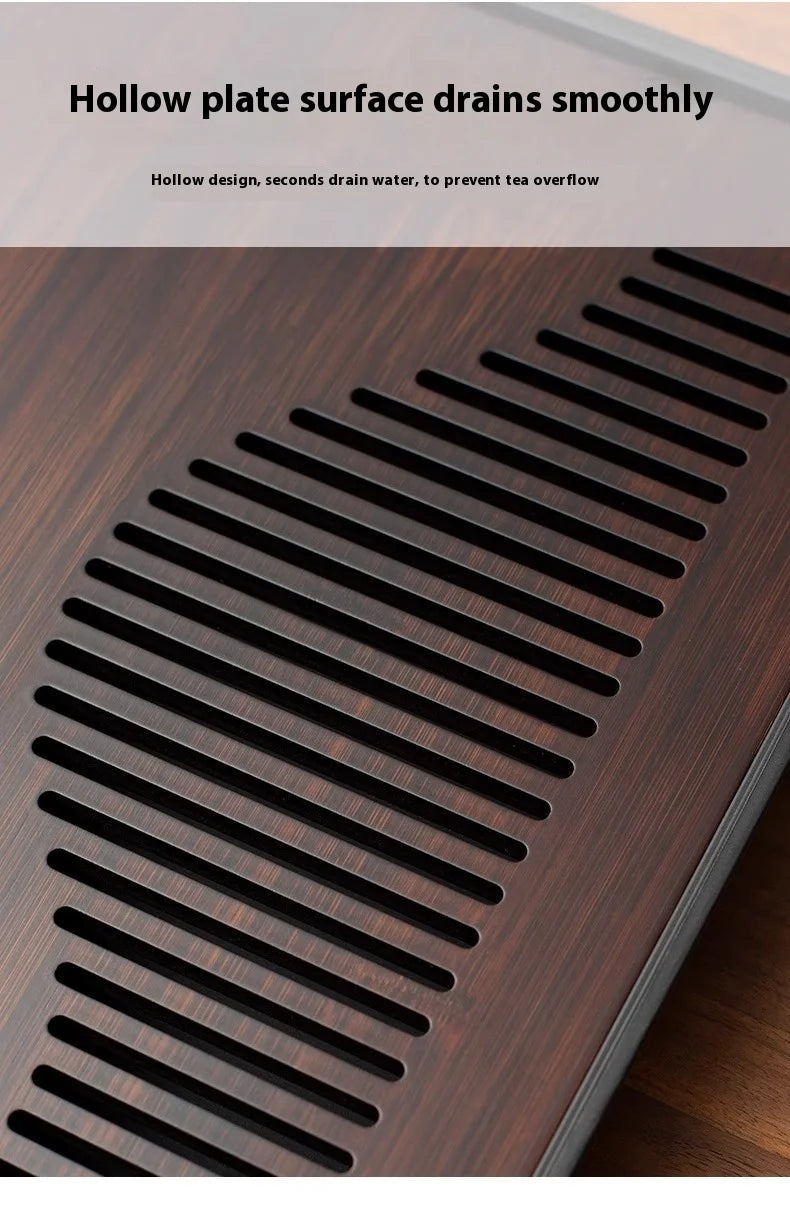 Tea Tray Tea Set Tea Tray Tea Sea Dry Brewing Platform Tray Bamboo Tray Tea Ceremony  Small Water Storage Tea Platform