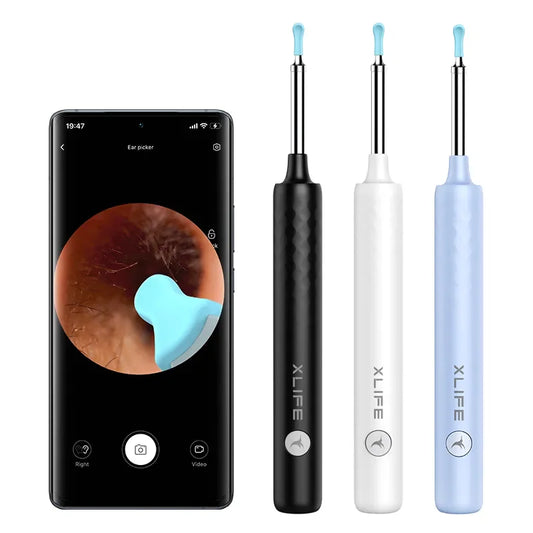 Xlife X3 Visual Earwax Remover With Camera,Smart Ear Cleaner 3.0 Mega Pixels Endoscope Otoscope For Earpick Health Care