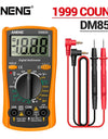 1999 Counts Digital Multimeter Electric Professional Automatic AC/DC Voltage Tester Current Ohm Ammeter Detector Tools