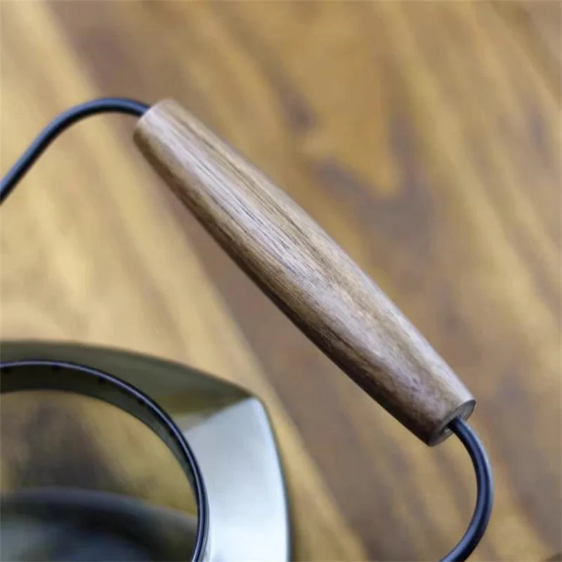 Japanese Square Heat Resistant Glass Teapot Steaming and Boiling Dual-use Lifting Beam Tea Pot Glass Kettle Kung Fu Tea Set